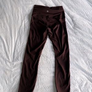 Lululemon Wunder Under 25” length Nulux